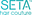 SETA Infrared Curling Wand logo